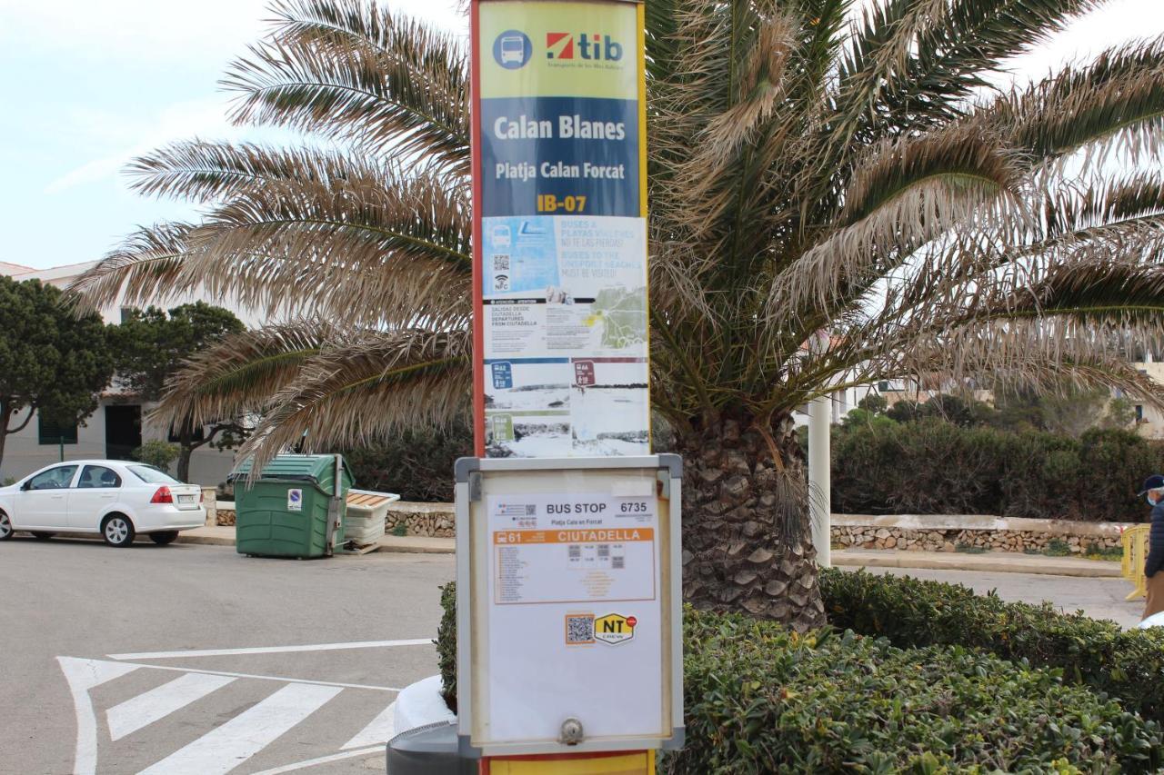 Apartamento Ideal En Cala'N Blanes, Ciudadela Cala'n Forcat Luaran gambar